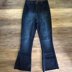 Fashion Nova High Rise Flare Jeans